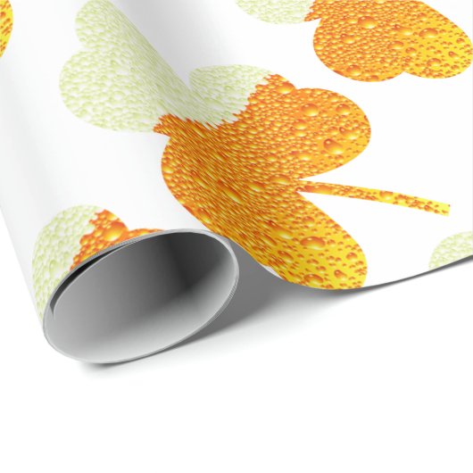 Bierklee Geschenkpapier (Rolleneckpunkt)