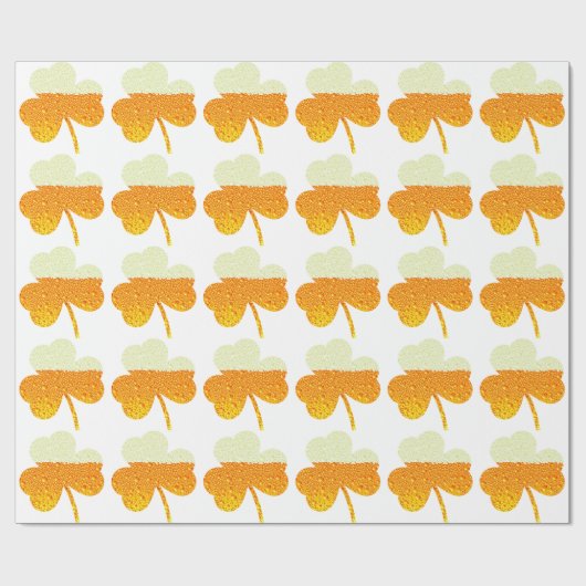 Bierklee Geschenkpapier (Flach)