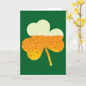 Bierklee Karte (Gelbe Blume)