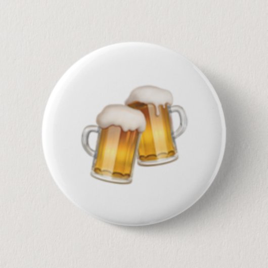 Bierklinkende Tasse - Emoji Button (Vorderseite)
