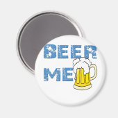Bierkomisch Magnet (Vorderseite/Rückseite)