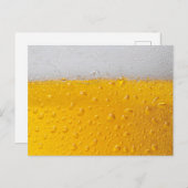 Bierkopf Postkarte (Vorne/Hinten)