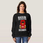 Bierkörbe und Bärenkarten Sweatshirt (Vorne ganz)