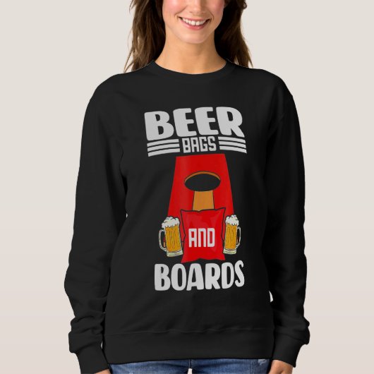 Bierkörbe und Bärenkarten Sweatshirt (Vorderseite)