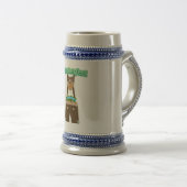 Bierkrug Bierglas (VorderseiteRechts)