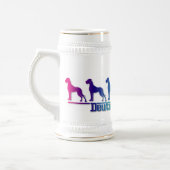 Bierkrug Doggen Bierglas (Links)