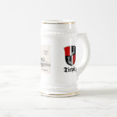 Bierkrug Schlachtschiff Tirpitz Bierglas (VorderseiteRechts)