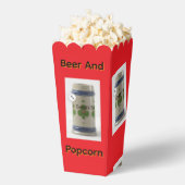 Bierkrug und Popcorn Geschenkschachtel (Geplatzt)