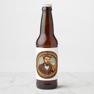 Bierliebhaber Bierflaschenetikett