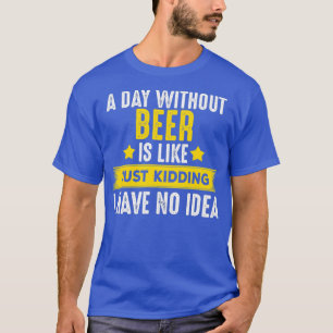 Bierliebhaber Geschenke für Bierbrauer Kunsthandwe T-Shirt