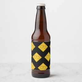 Bierliebhaber Sign Bierflaschenetikett