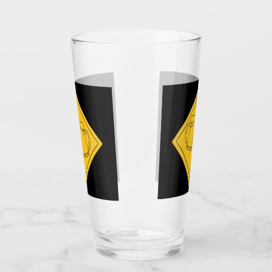 Bierliebhaber Sign Glas (Rechts)