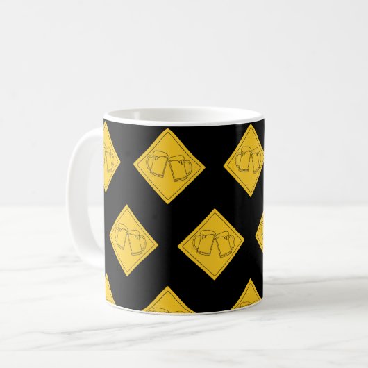Bierliebhaber Sign Kaffeetasse (Vorderseite Links)
