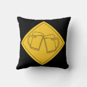 Bierliebhaber Sign Kissen (Rückseite)