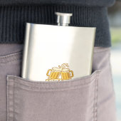 Bierliebhaber Vatertag  Flachmann (Beispiel)