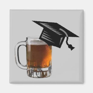 Biermagnet der Graduationskappe Magnet