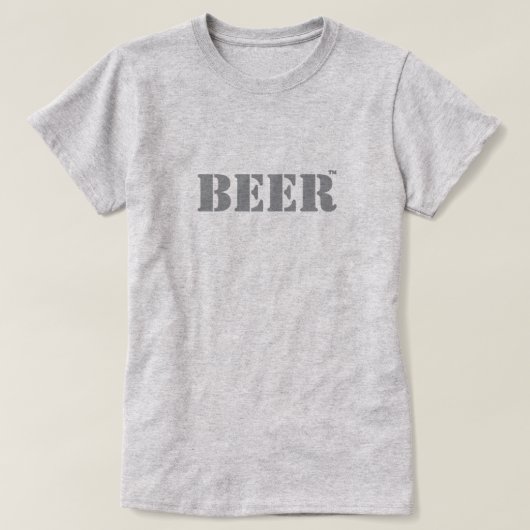 Biermarken-T-Shirt T-Shirt (Design vorne)