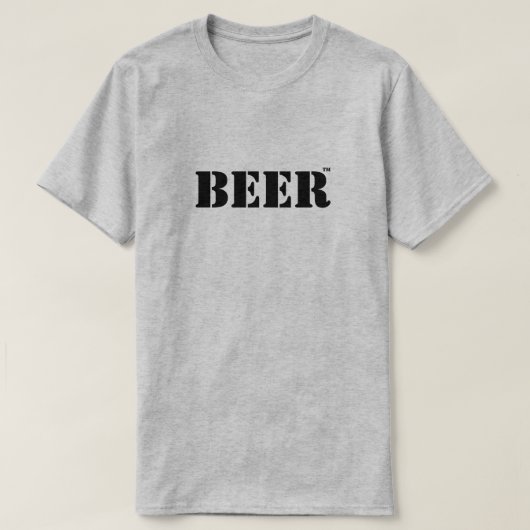 Biermarken-T-Shirt T-Shirt (Design vorne)