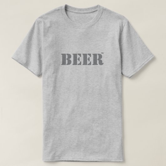 Biermarken-T-Shirt T-Shirt (Design vorne)