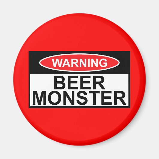 Biermonster Magnet (Vorne)