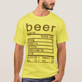 Biernahrung T-Shirt (Vorderseite)