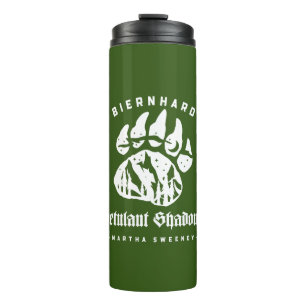 Biernhard Bears Petulant Shadows Thermal Tumbler Thermosbecher