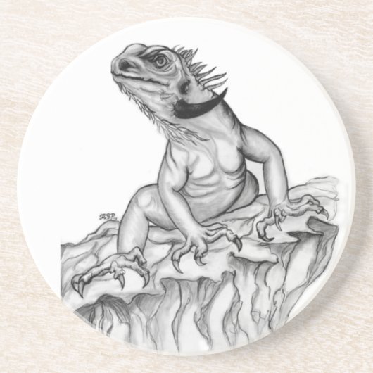 BierŌ Drache Untersetzer (Vorne)