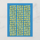 BIEROPTISCHE ILLUSION POSTKARTE (Vorderseite)