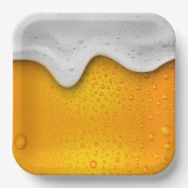 Bierpapierplatte Pappteller