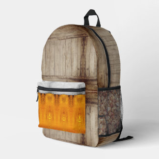 Bierpint Amber und Bar mit Nuts Bedruckter Rucksack
