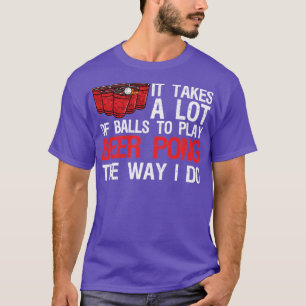 Bierpong Beerpong-Party T-Shirt