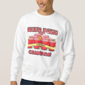 Bierpong Champion Cups Pong Ball anpassen Sweatshirt (Vorderseite)