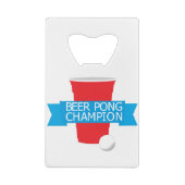 Bierpong-Champion Geldbeutel Flaschenöffner (Rückseite)
