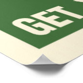 Bierpong: Hol dir deine Bälle nass! Poster (Ecke)