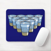 Bierpong Mousepad (Mit Mouse)