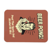 Bierpong: Proof Alcohol & Sports Mix Magnet (Horizontal)