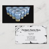 Bierpong Visitenkarte (Vorne/Hinten)