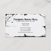 Bierpong Visitenkarte (Rückseite)