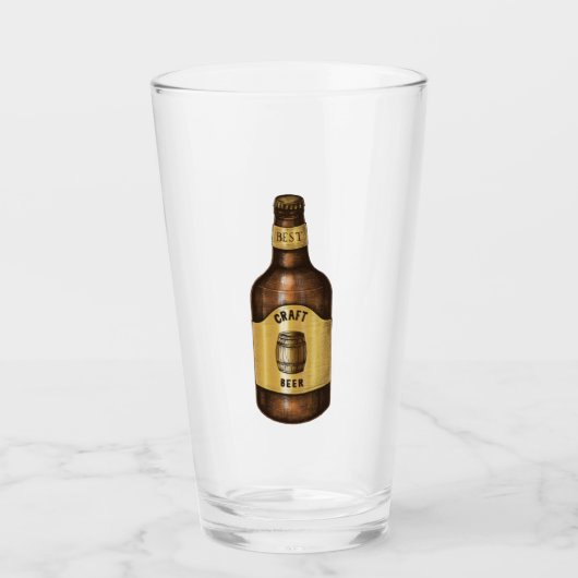 Bierpub Pint Glas (Vorderseite)