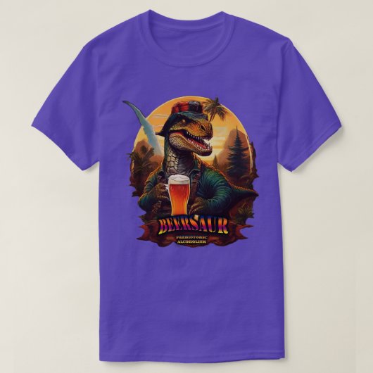 Biersaurier T-Shirt (Design vorne)