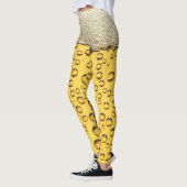 Bierschaum und Blasen - Bier Lover Leggings (Links)