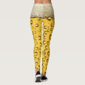 Bierschaum und Blasen Leggings (Rückseite)