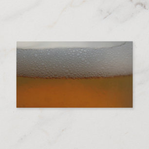 Bierschaum-Visitenkarte Visitenkarte