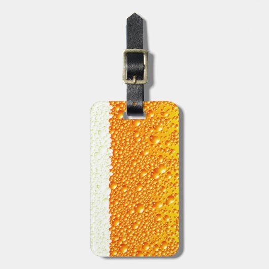 Biersnob Gepäckanhänger (Vorderseite vertikal)