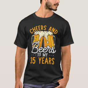 Biersorten bis 35 Jahre 35. Geburtstag für mich T-Shirt