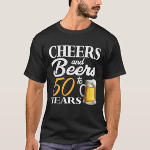 Biersorten bis 50 Jahre 50. Geburtstag T-Shirt