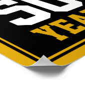 Biersorten bis 50 Jahre 50. Poster (Ecke)