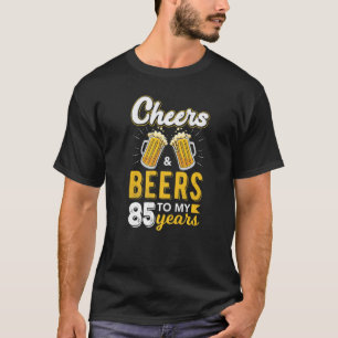 Biersorten bis 85 Jahre Geburtstag T-Shirt