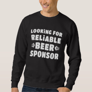 Biersprüche Bier Sponsor Sweatshirt