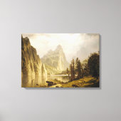 Bierstadt Albert Merced Fluss Yosemite Valley Leinwanddruck (Vorderseite)